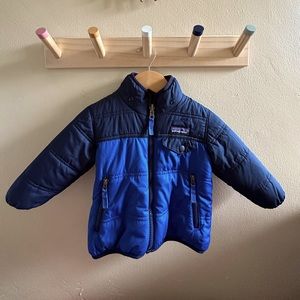 Patagonia reversible tribbles toddler jacket